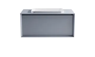 Тумба с раковиной Astra-Form Фрейм 4631177715372 100 см голубой матовый